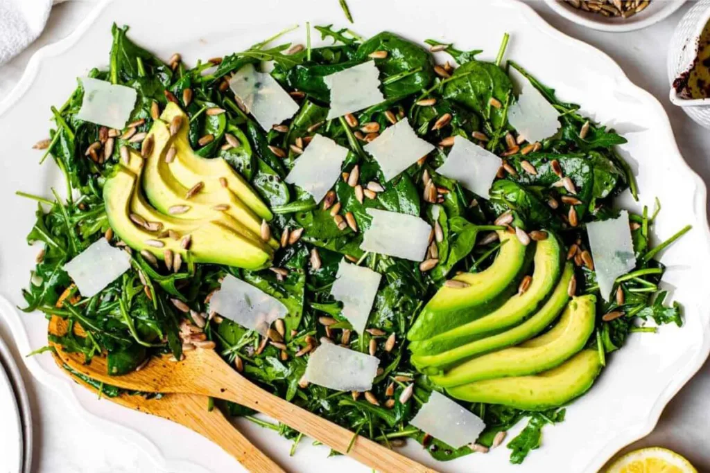 Arugula Spinach Salad