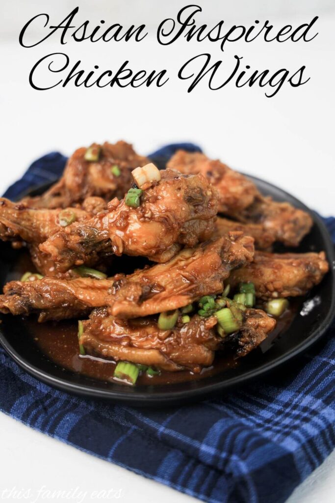 Asian Inspired Chicken Wings