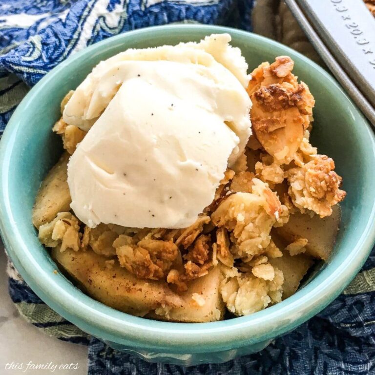 Baked Cinnamon Apple Crisp