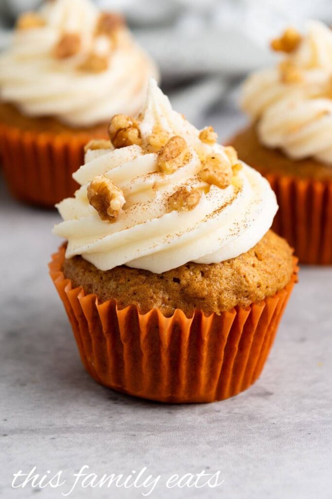 Carrot Cupcakes Cream Cheese Frosting