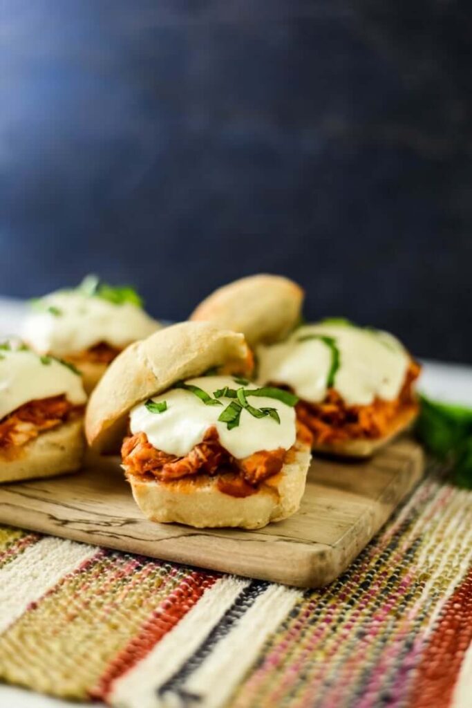 chicken parm - Easy Picnic Sandwiches