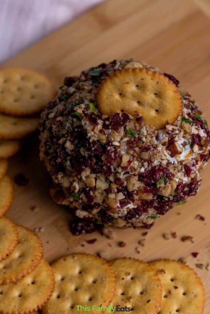 Cranberry Pecan Cheese Ball 