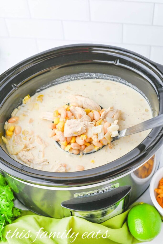 Crockpot White Chicken Chili 