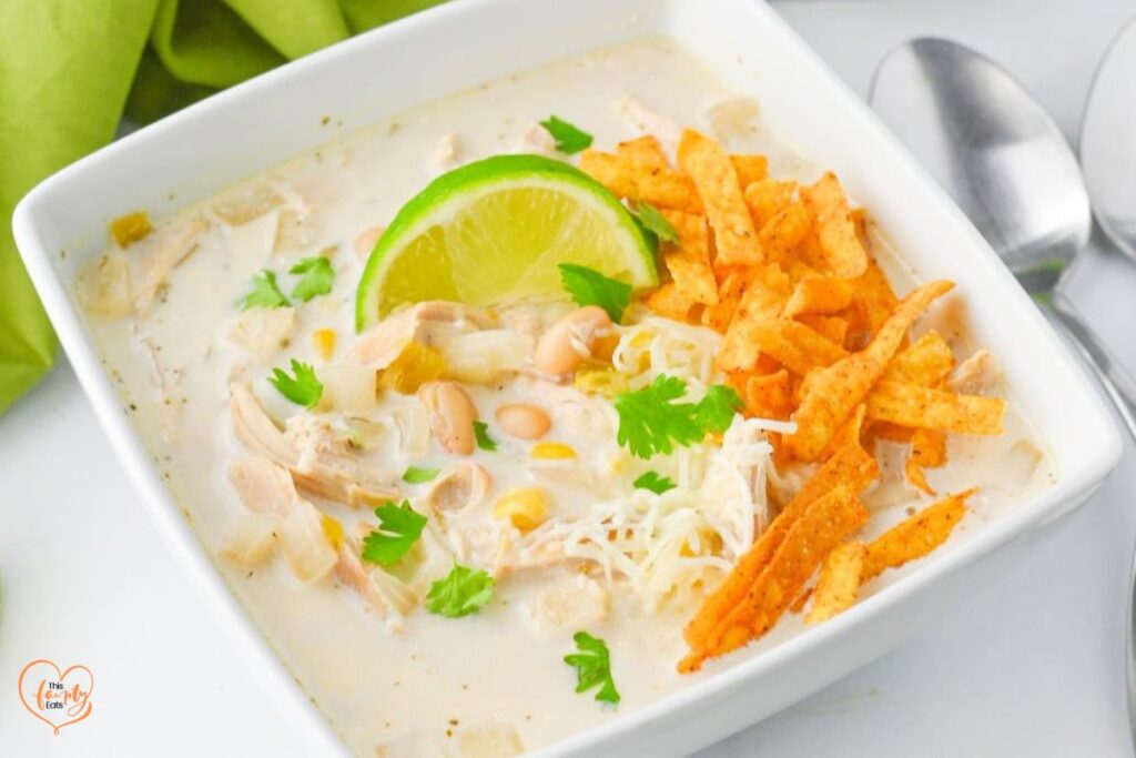 Crockpot White Chicken Chili