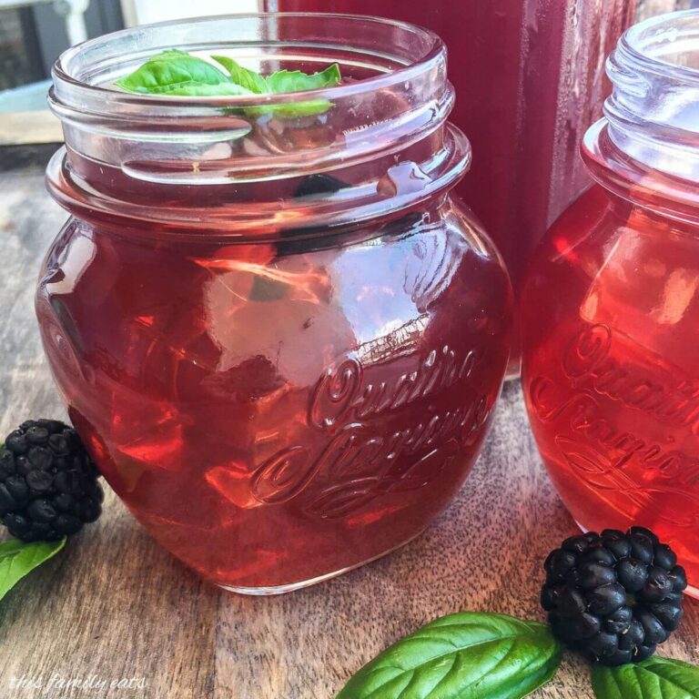 Instant Pot Blackberry Iced Tea