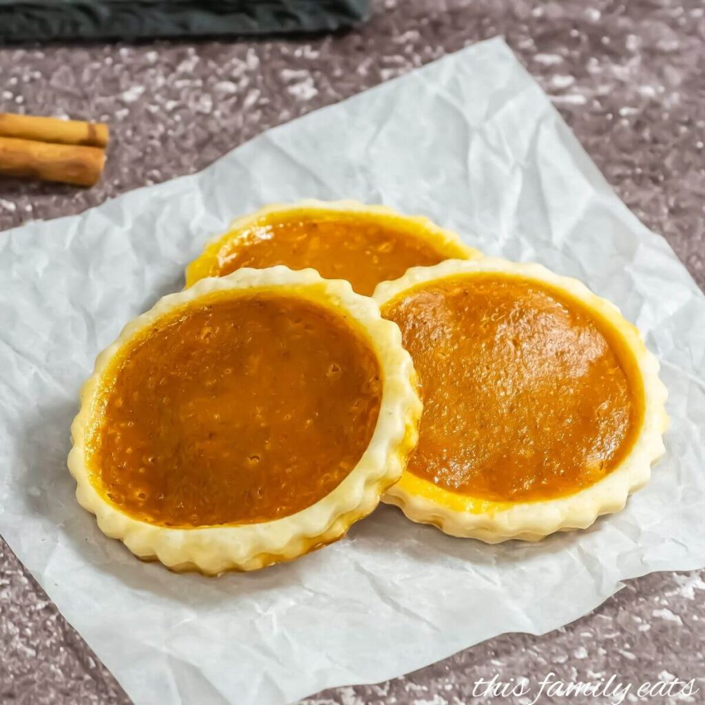 Pumpkin Pie Crust Cookies