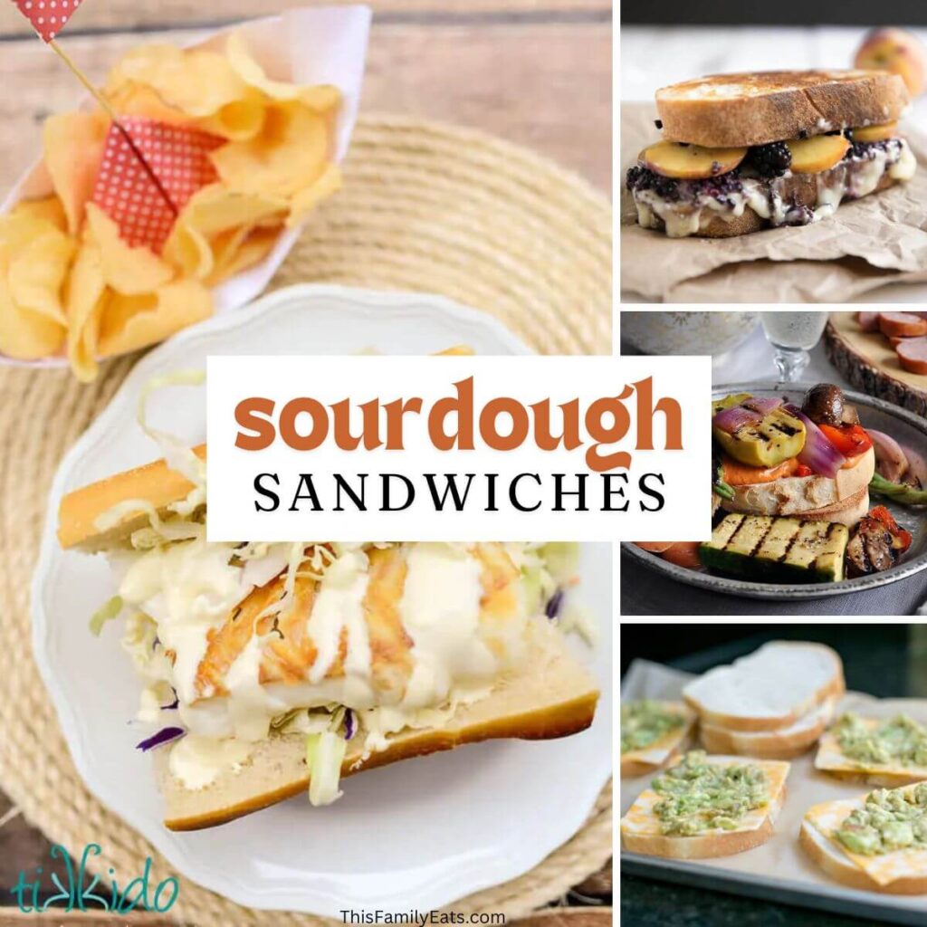 Sandwiches Made with Sourdough