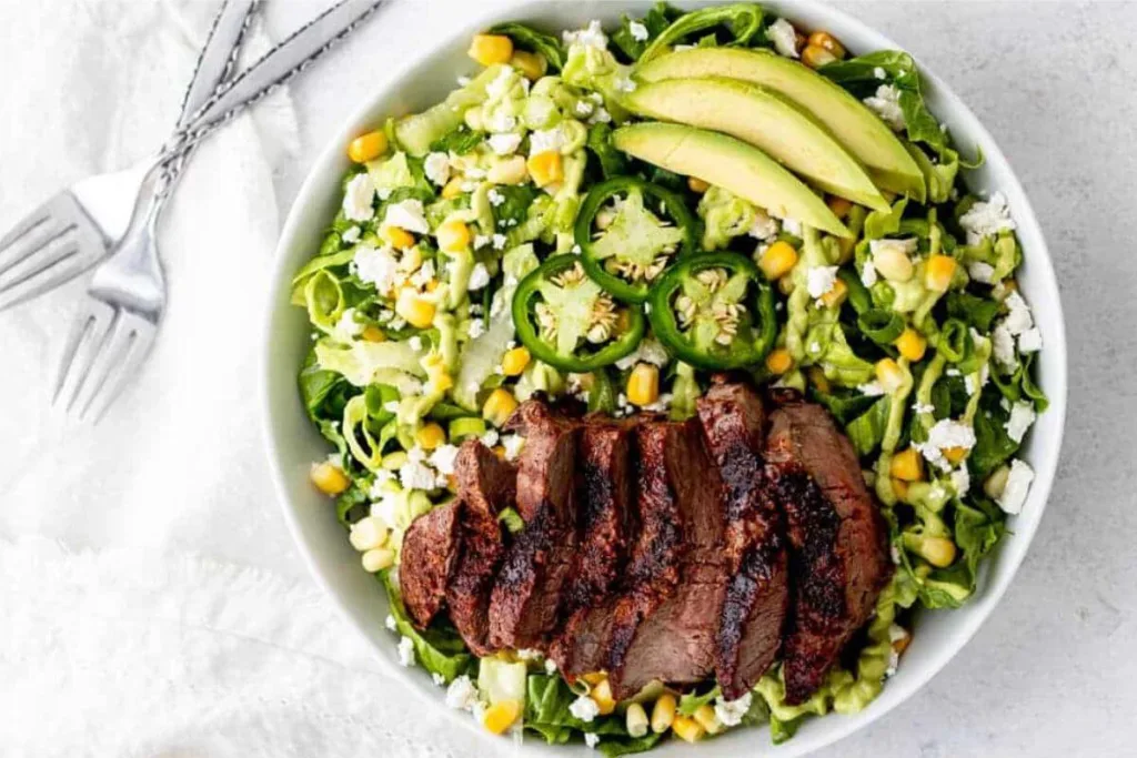 Steak Avocado Salad