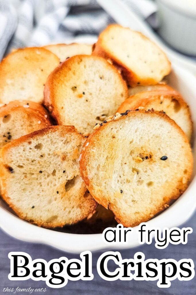 air fryer crisps in bowl