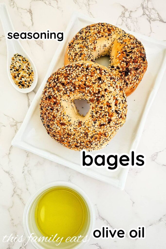 ingredients for bagels