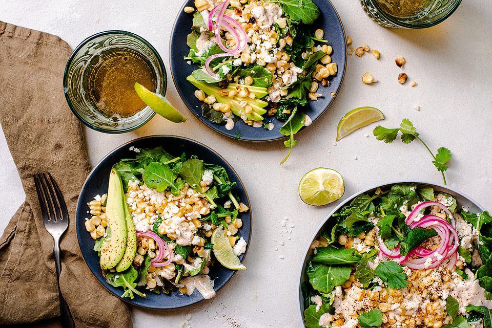 Kale and Mexican Street Corn Salad