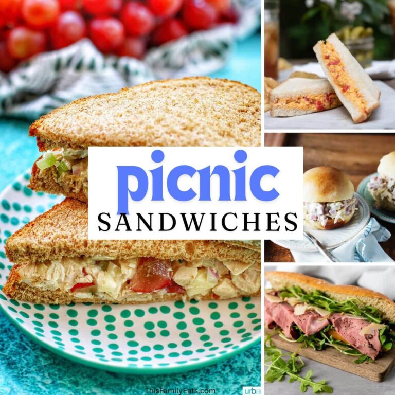 quick and easy picnic sandwiches