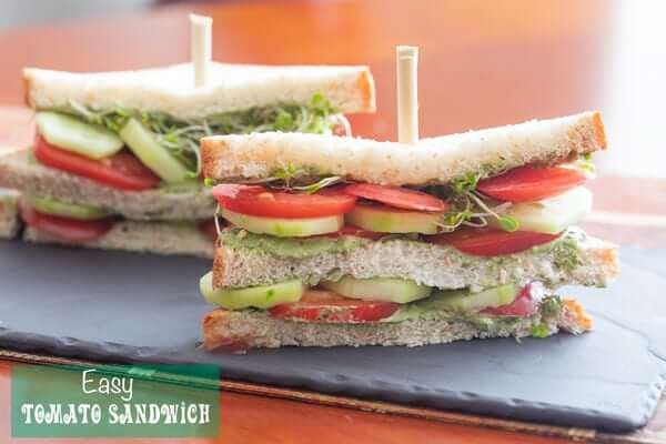 tomato sandwich Easy Picnic Sandwiches