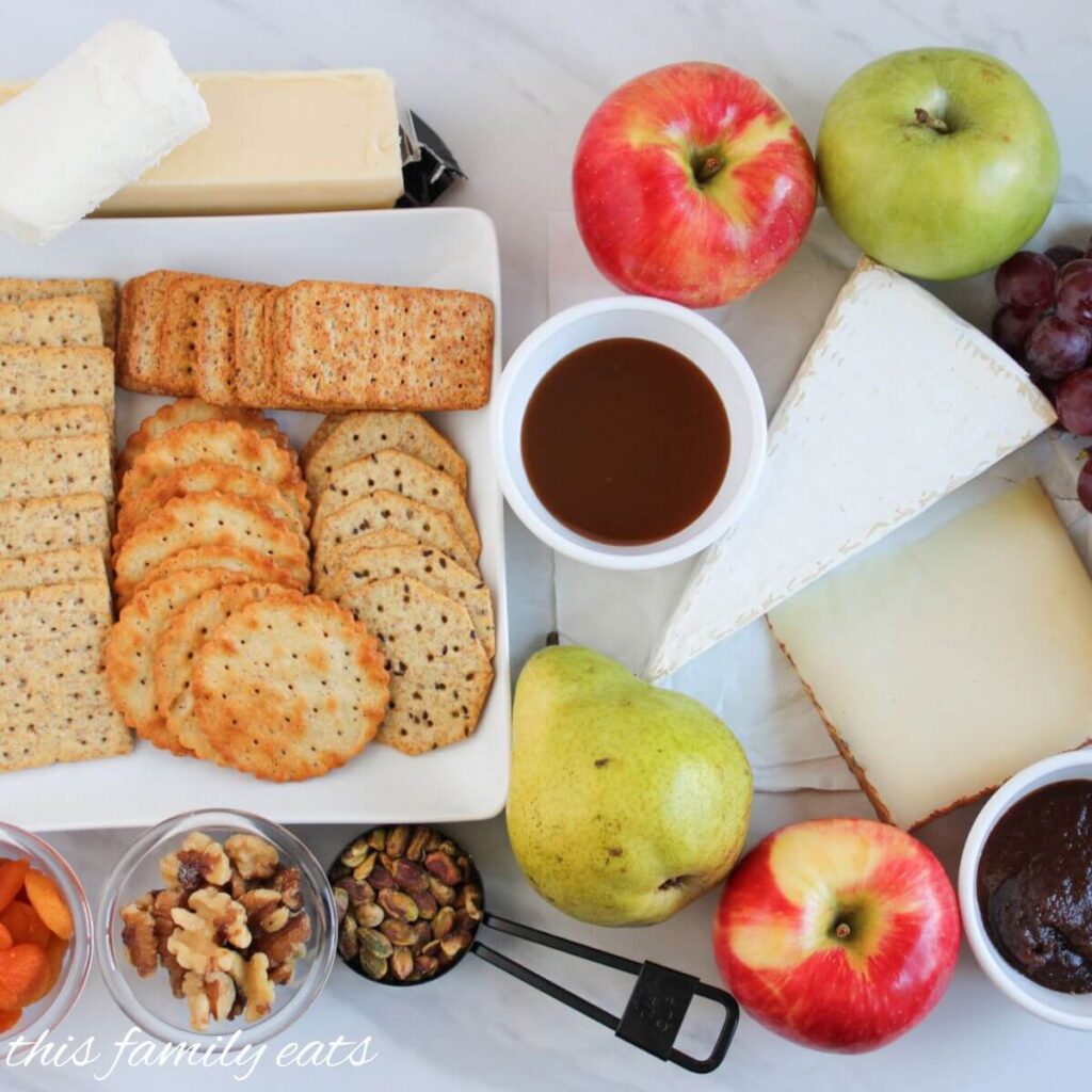 Fall Pear Snack Board