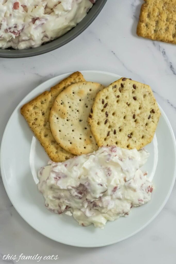 How to Serve Warm Dried Beef Dip