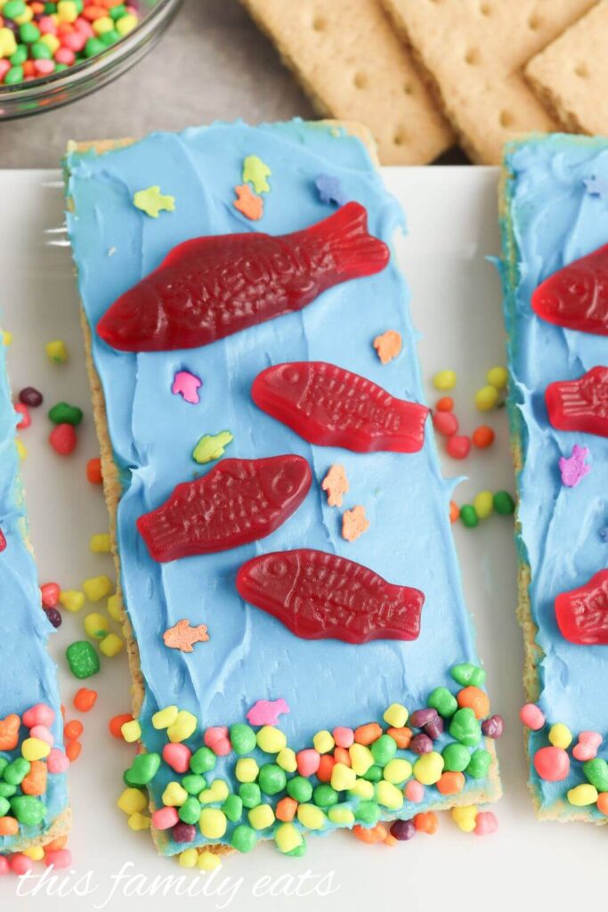 Sea Themed Graham Crackers