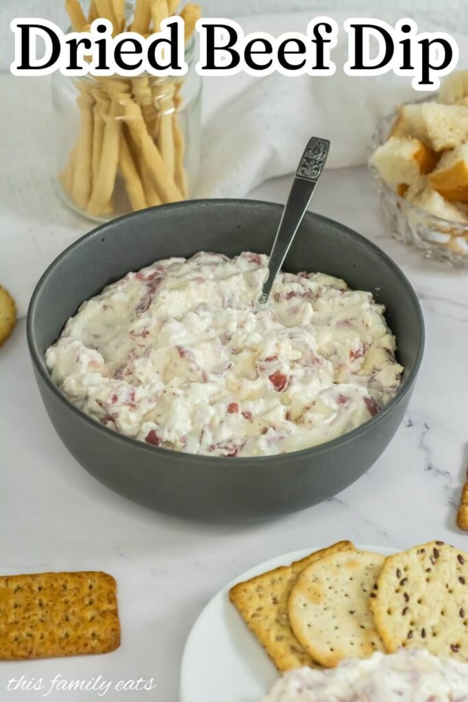 easy baked chipped beef dip