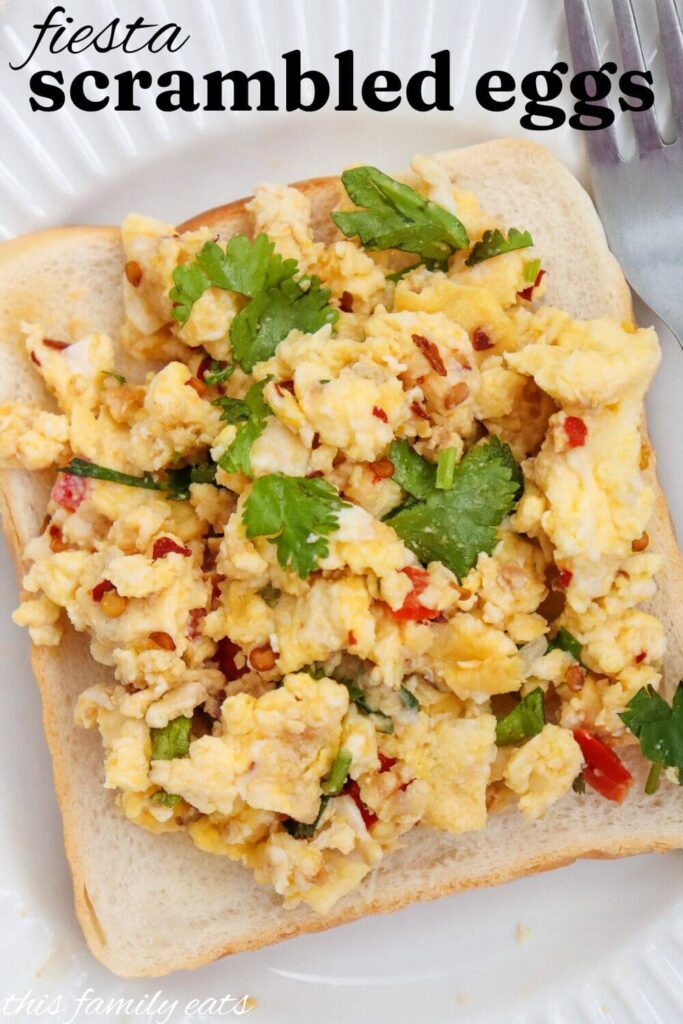 fiesta scrambled eggs recipe