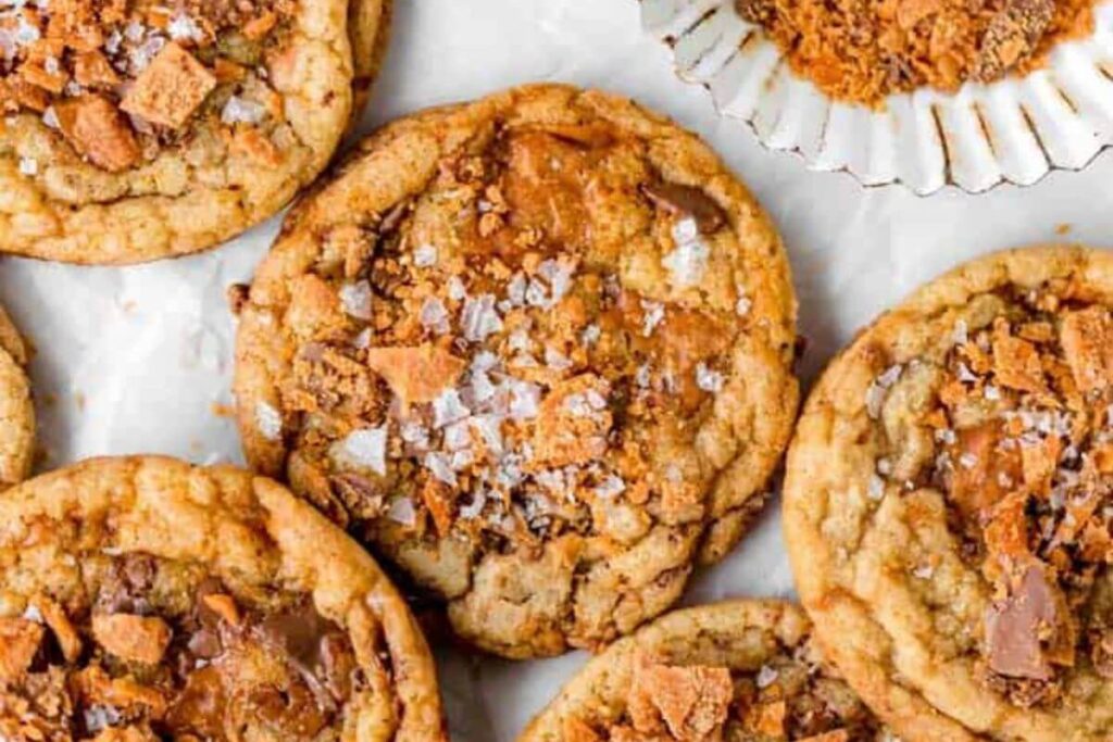 Butterfinger Desserts - Brown Butter Cookies