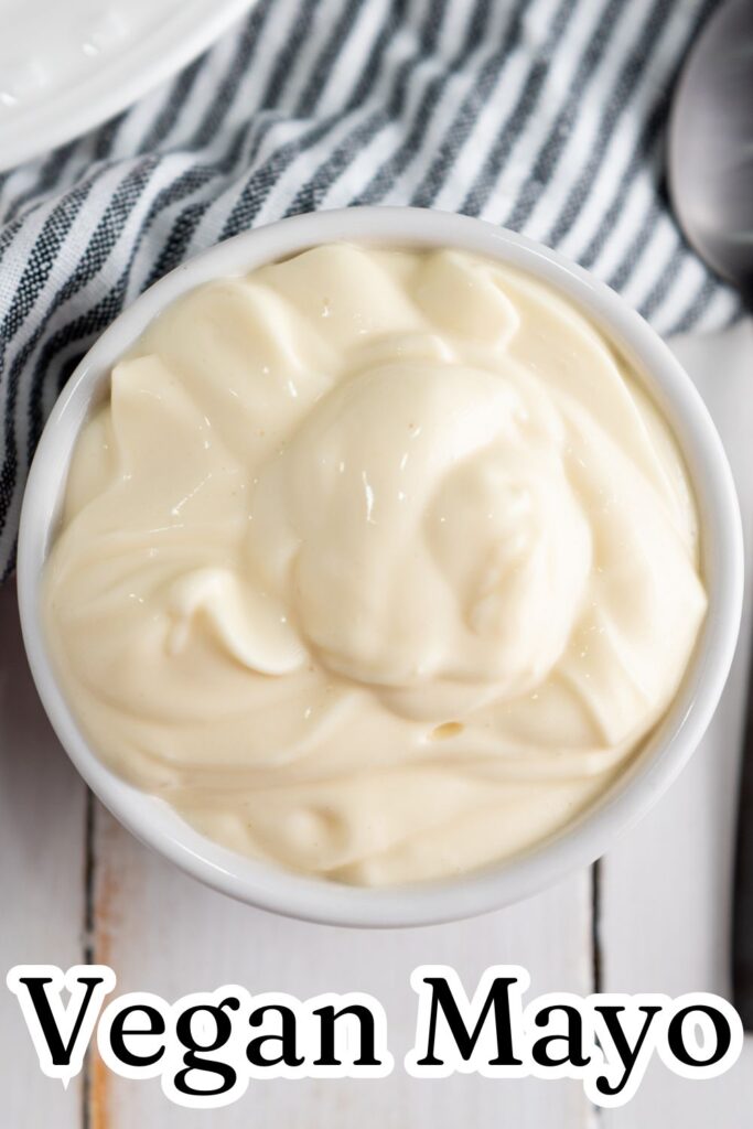 Easy Vegan Mayonnaise Plant Based