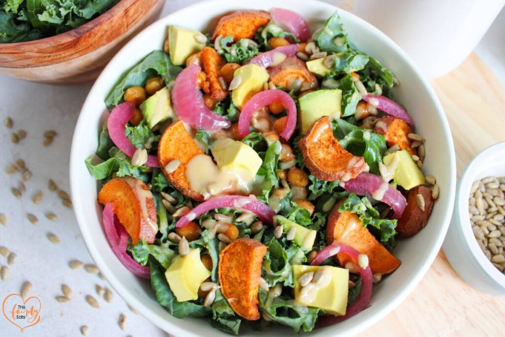 Sweet Potato and Avocado Salad Vegan