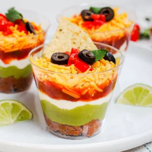 Individual Taco Cups 7 Layers