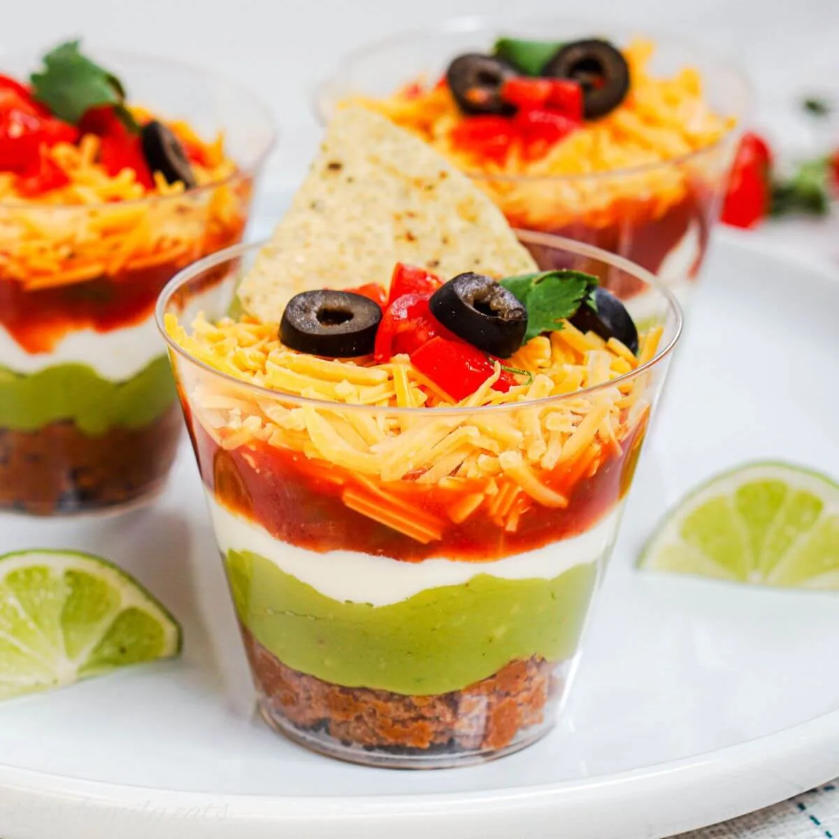 Individual Taco Cups 7 Layers
