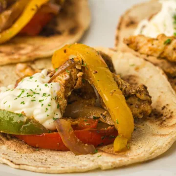 Air Fryer Chicken Fajitas