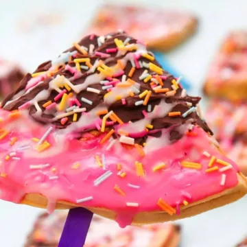 Birthday Waffle Pops