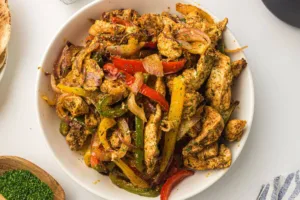 Chicken Fajitas Cooked In Air Fryer