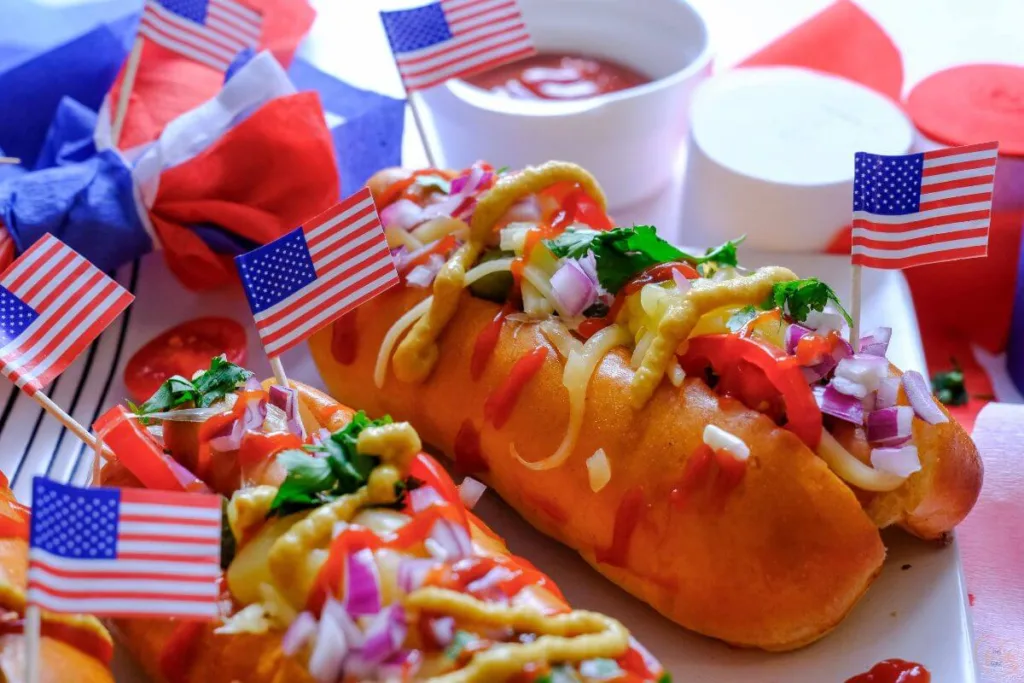 Patriotic Hot Dogs