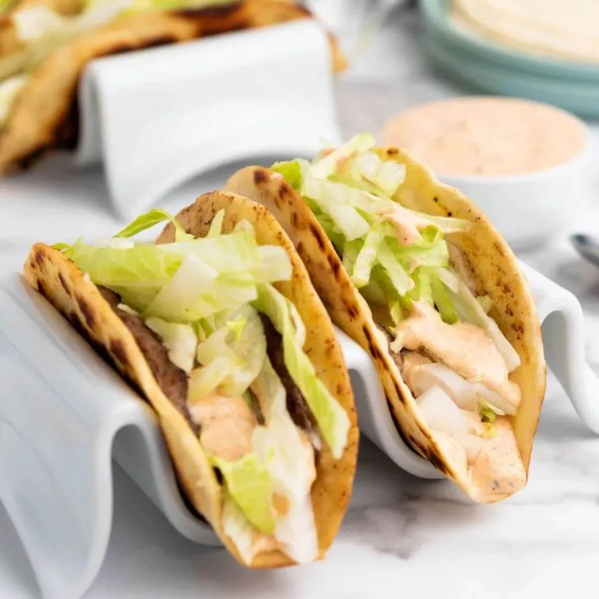 Smash Burger Tacos (Big Mac Tacos)