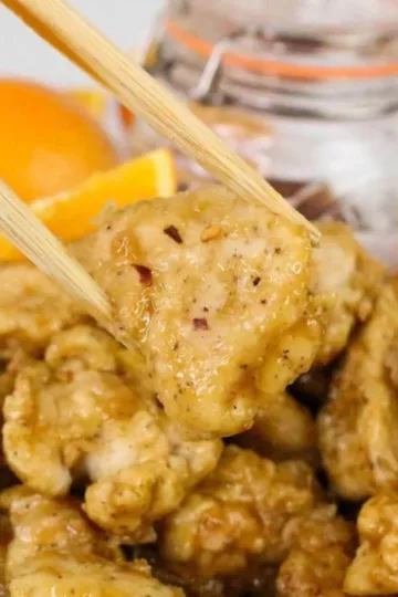Air Fryer Orange Chicken