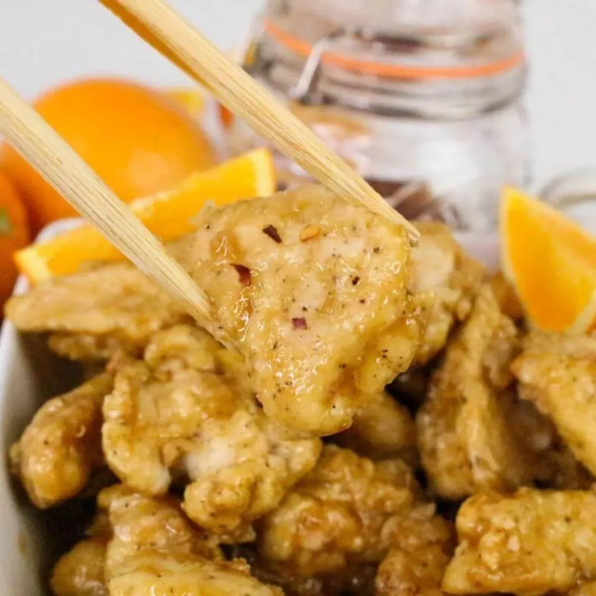 Air Fryer Orange Chicken