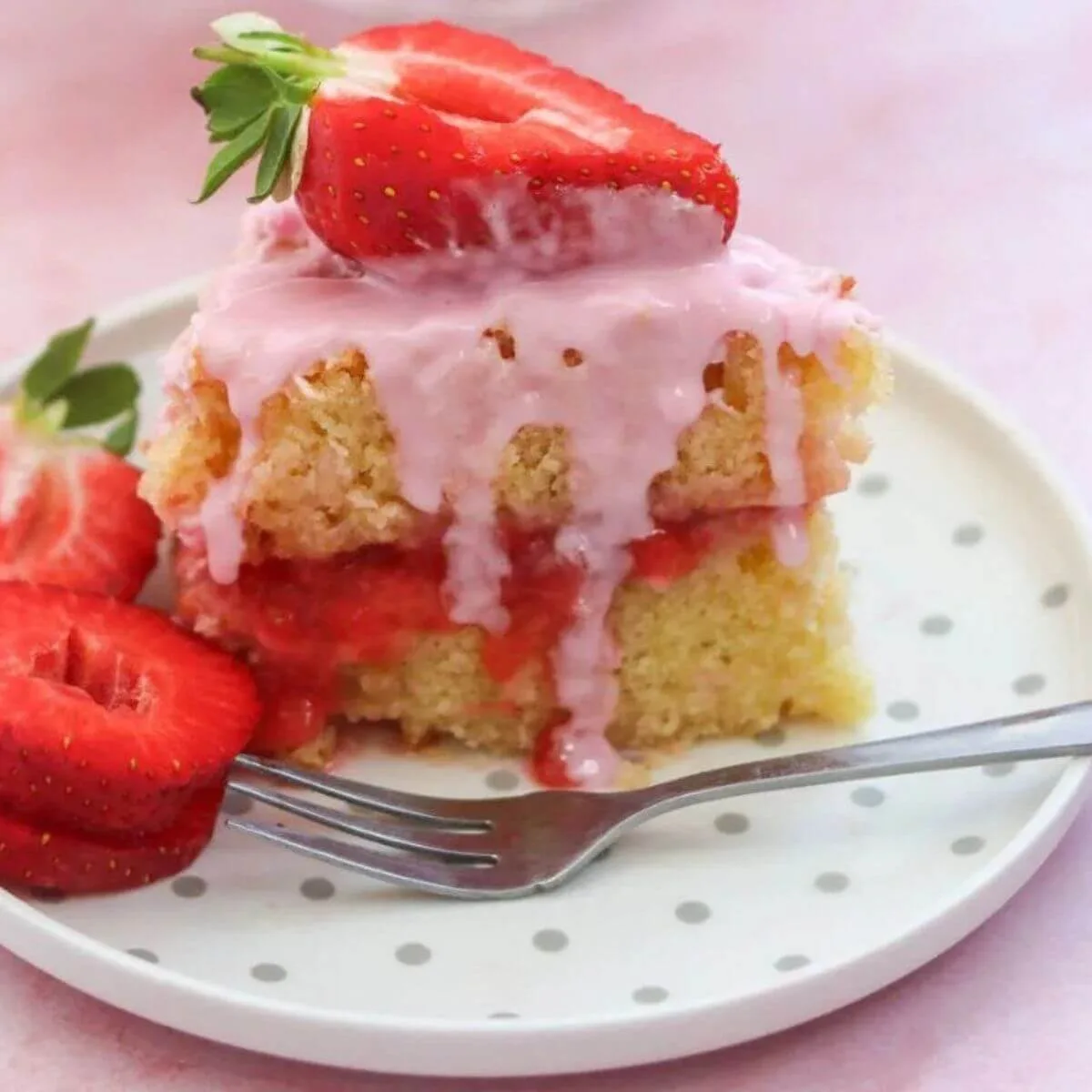 Strawberry Vanilla Cake