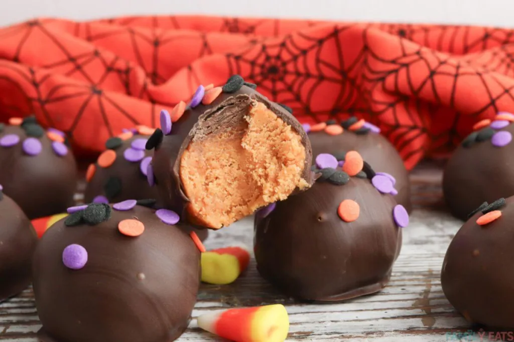Candy Corn Truffles