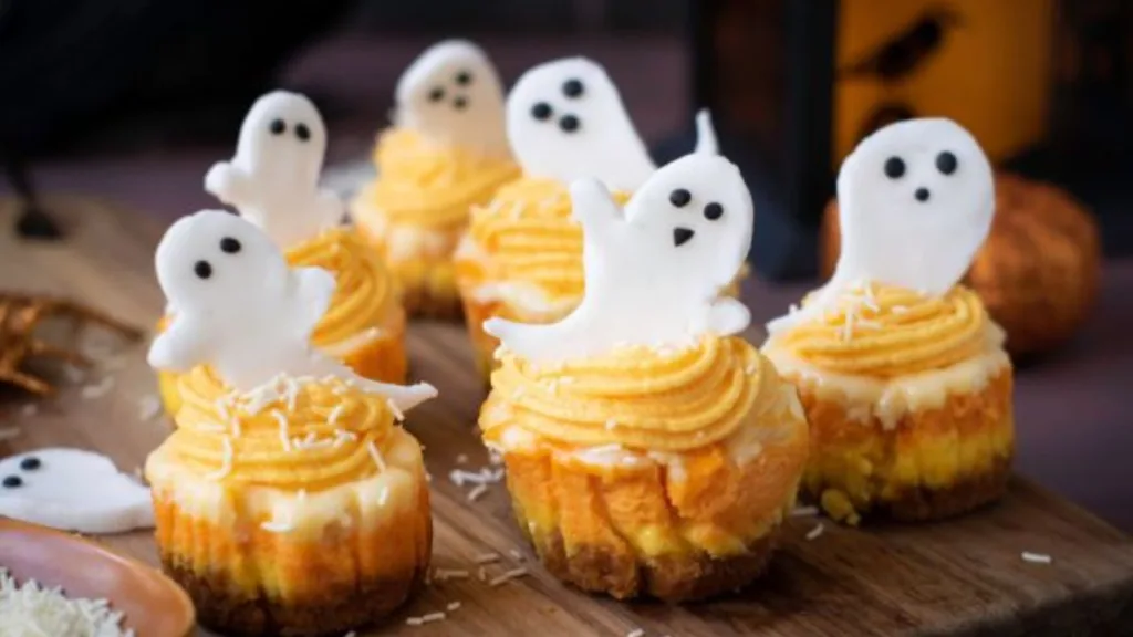 Candy Corn Cheesecake