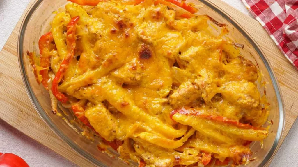 Chicken Fajita Casserole