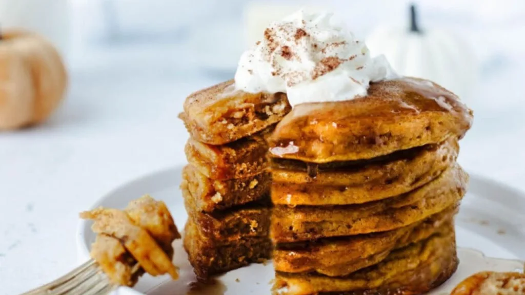 Pumpkin Pie Spice Pancakes