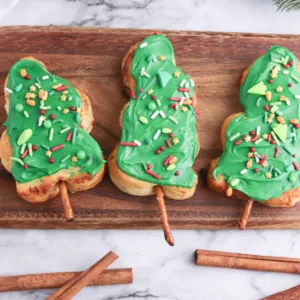 Christmas Tree Cinnamon Rolls