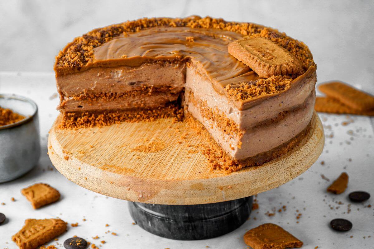 Biscoff Cheesecake with a Chocolate Twist