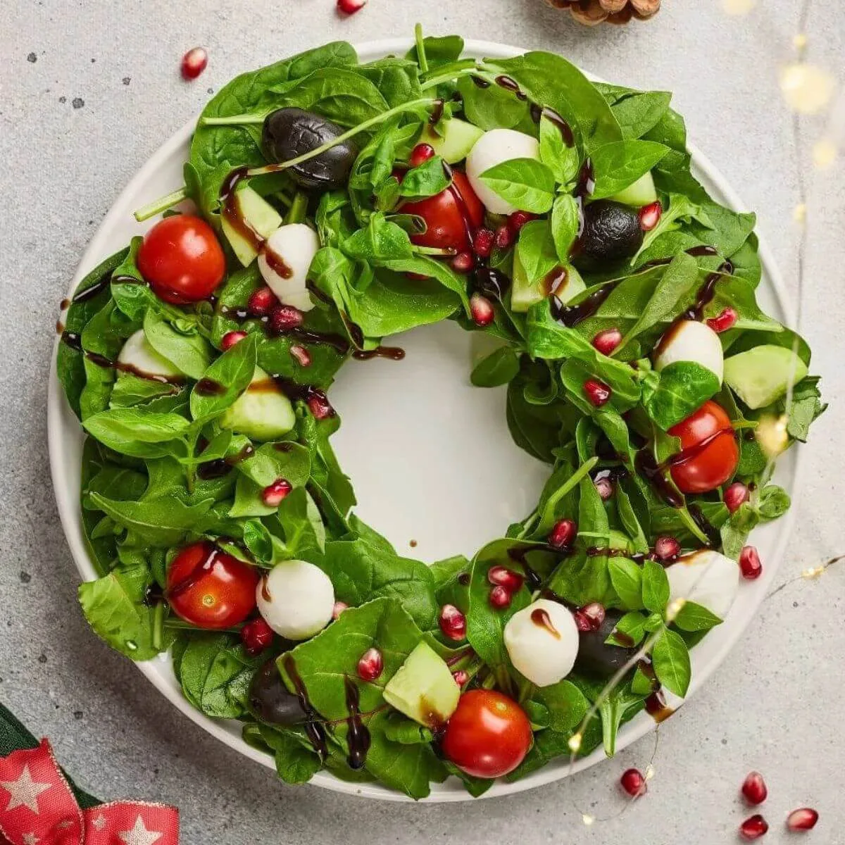Christmas Wreath Salad