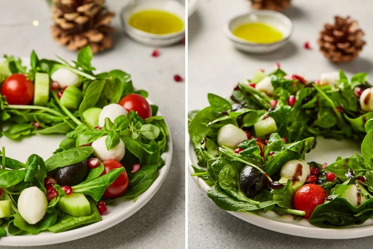 Christmas Wreath Salad
