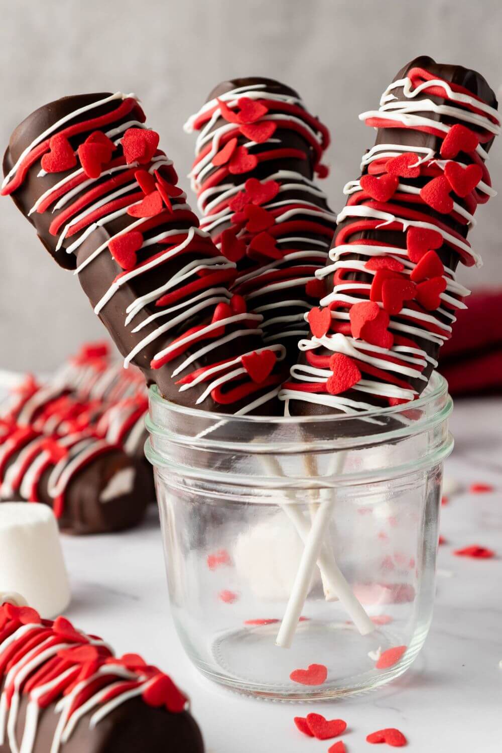 Valentines Day Marshmallow Pops