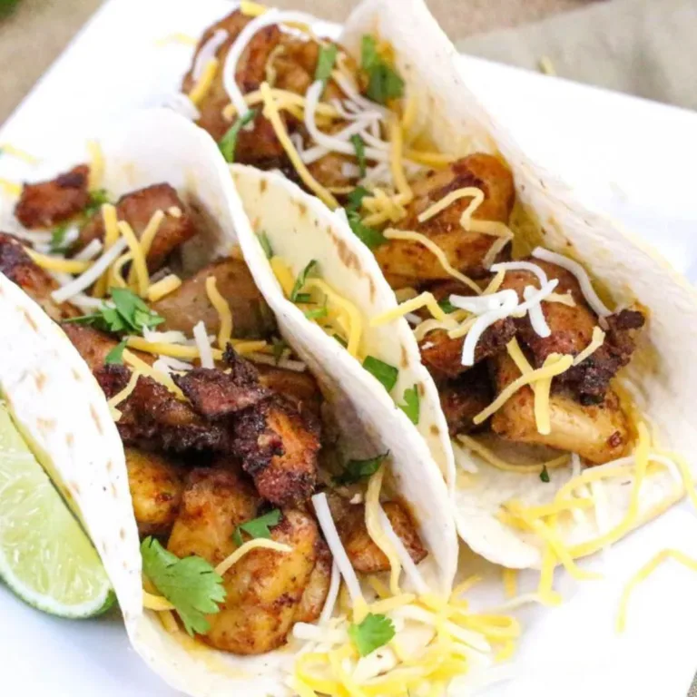 air fryer chicken tacos
