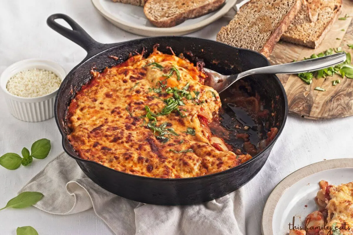 Baked Pizza Butter Beans