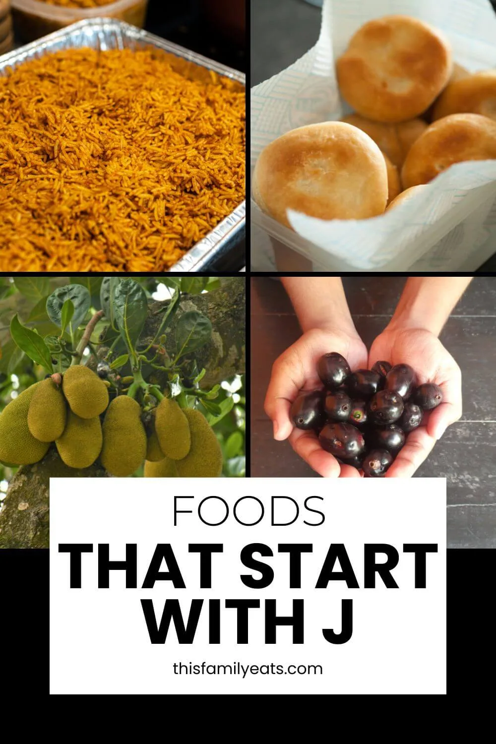 Foods That Start With J