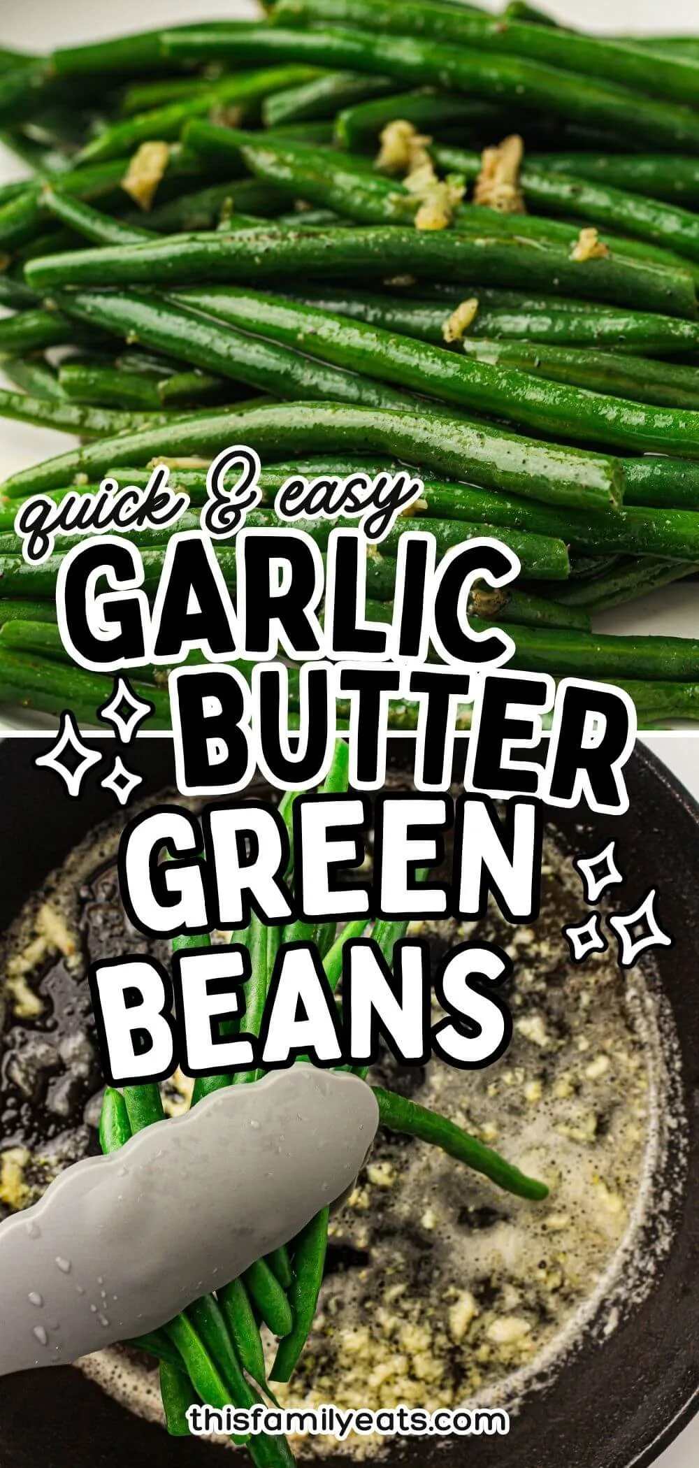 Garlic Green Beans Skillet Recipe