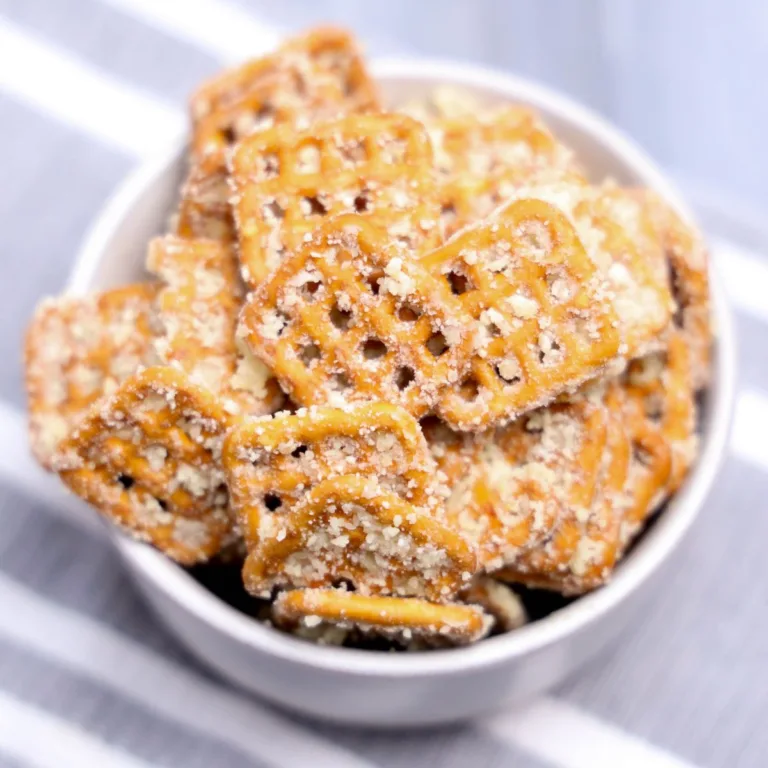 Garlic and Parmesan Pretzels