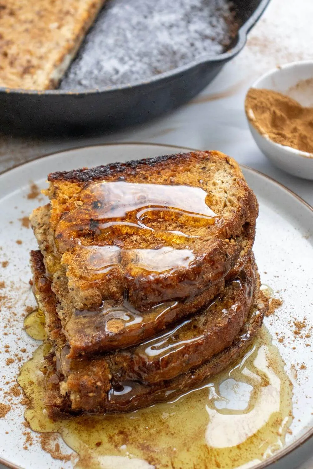 Cinnamon Sugar Sourdough French Toast